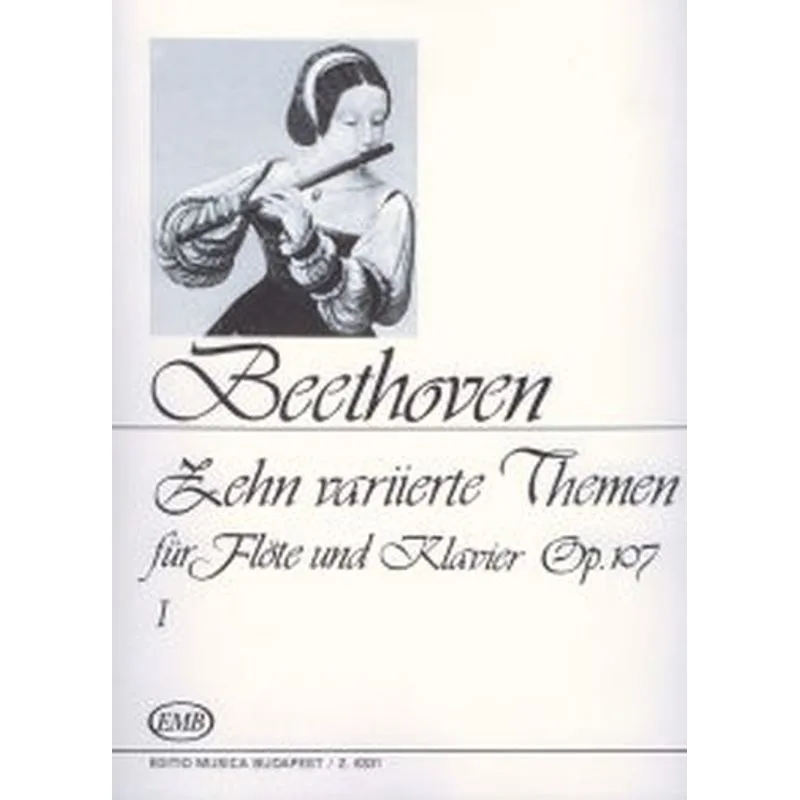 Editio Musica Budapest Ten Variation Themes op. 107/ 1