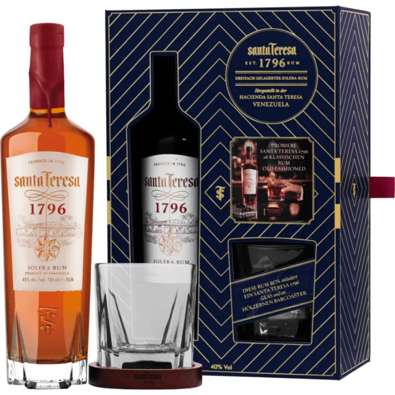 Santa Teresa 1796 40% 0,7 l (darčekové balenie 1 pohár)