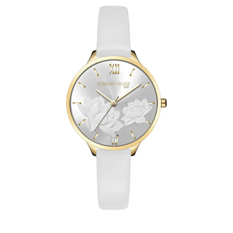 Fashion Pastel White SUNDAY ROSE SUN-F15