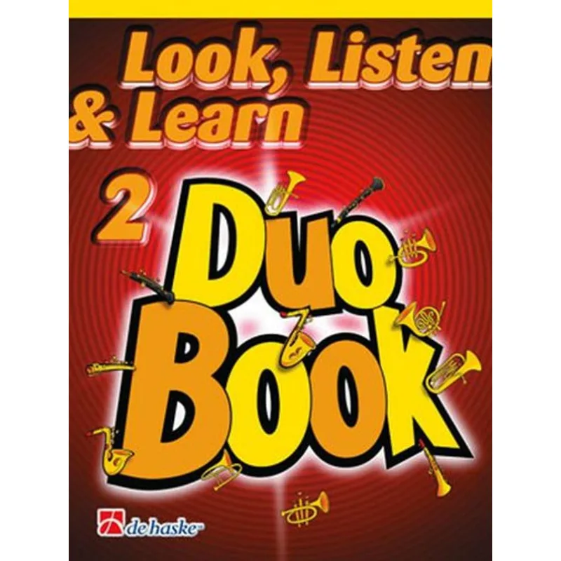 De Haske Look, Listen & Learn 2 - Duo Book for Tenor Saxophon