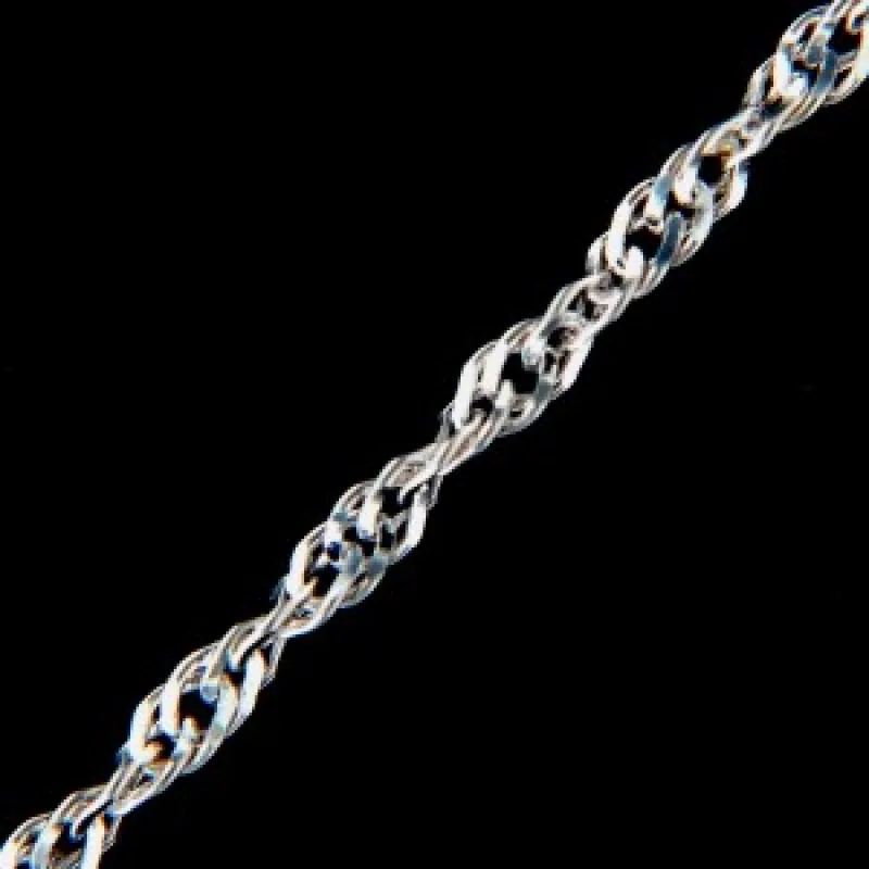 Strieborná retiazka KA SING35RH, 50 cm, 2.70 g