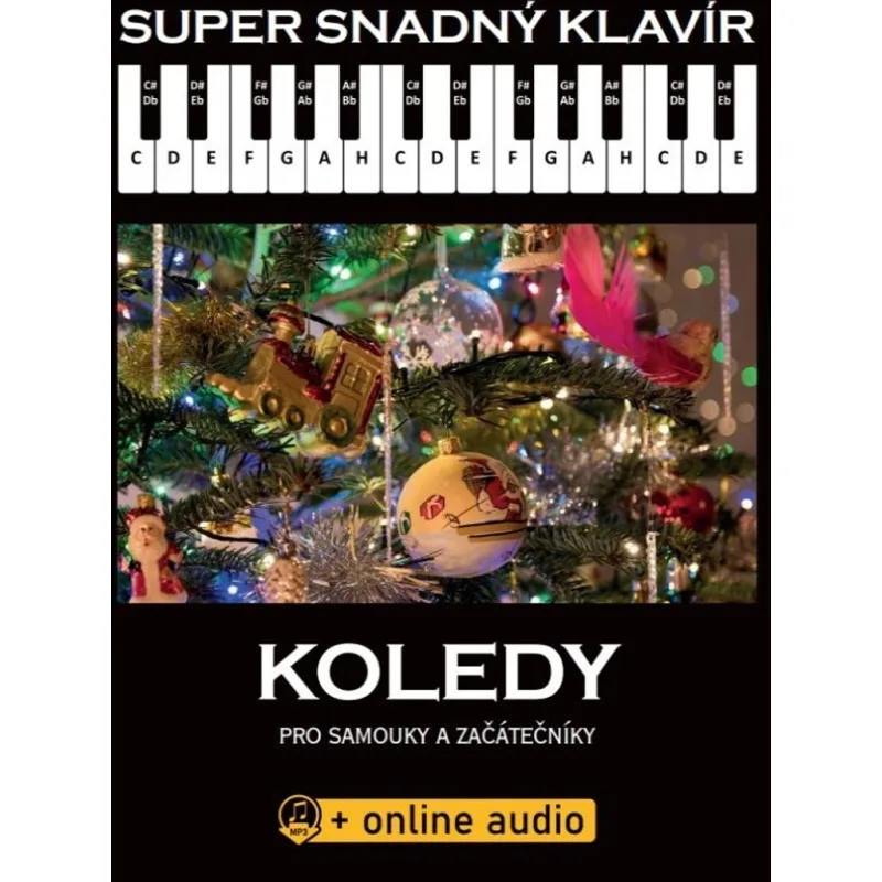 Hudební e-knihkupectví Super snadný klavír - Koledy pro samouky a začátečníky + audio online