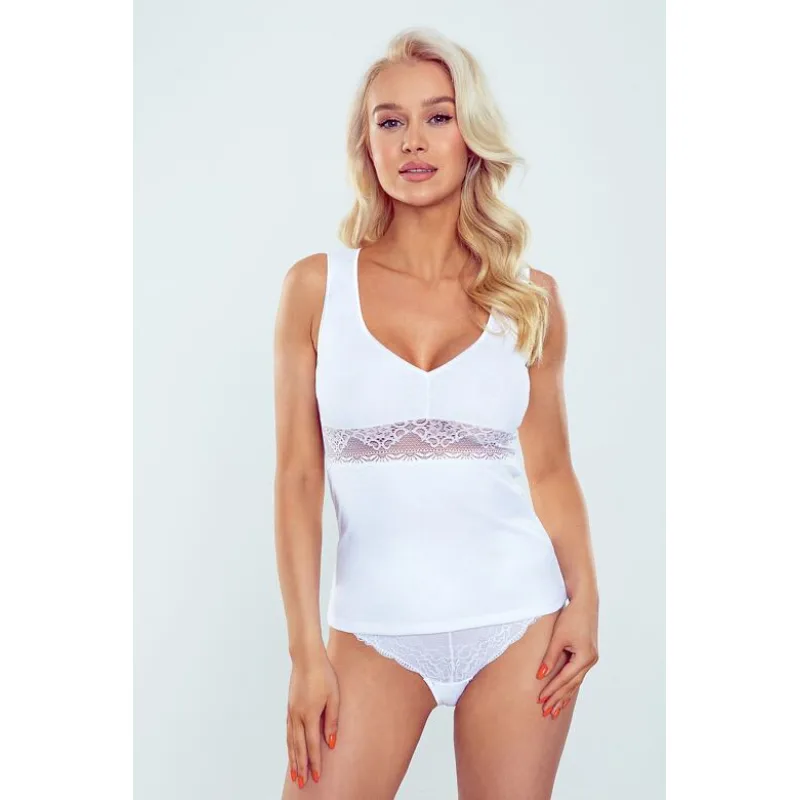 Spodná košieľka Dana biela M