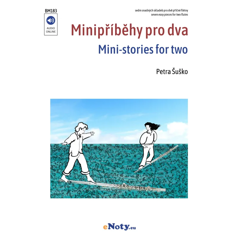 eNoty Minipříběhy pro dva (příčná flétna) + audio online