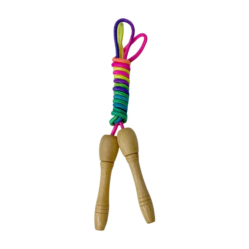 Sporto ŠPORTO Švihadlo s drevenou rukoväťou