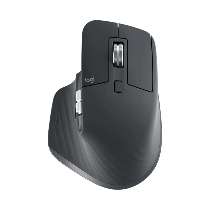 LOGITECH MX Master 3S/Kancelářská/Laserová/Pro praváky/8 000 DPI/USB+BT/Grafitová 910-006582