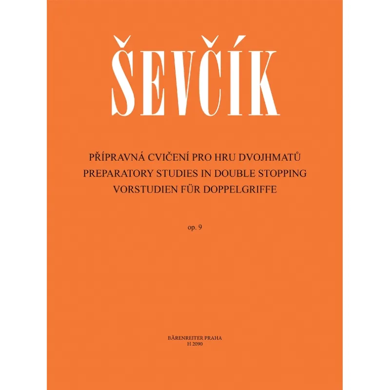 Bärenreiter Průprava ke cvičení dvojhmatů op. 9