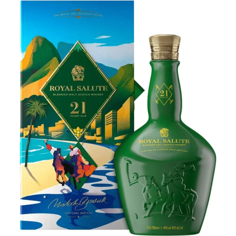 Royal Salute 21 ročná The Rio De Janeiro Polo Edition 40% 0,7l