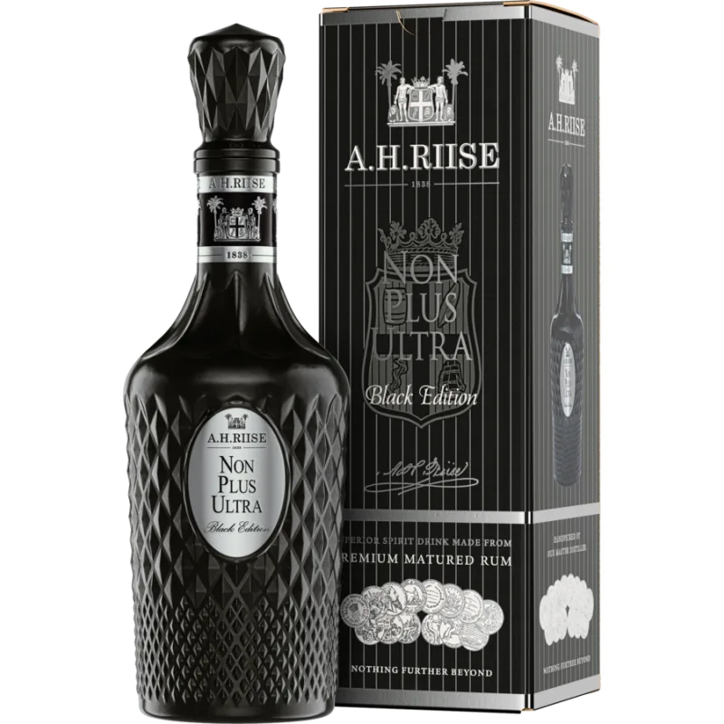 A.H. Riise Non Plus Ultra Black Edition 42% 0,7 l (kazeta)