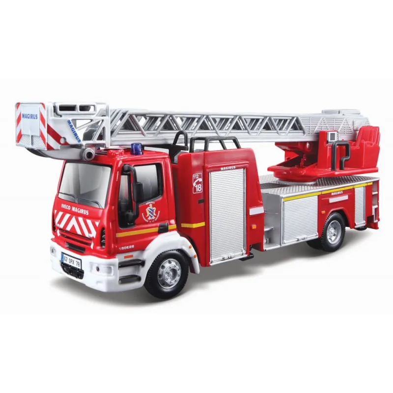 Bburago 1:50 Núdzové Iveco Magirus 150E 28