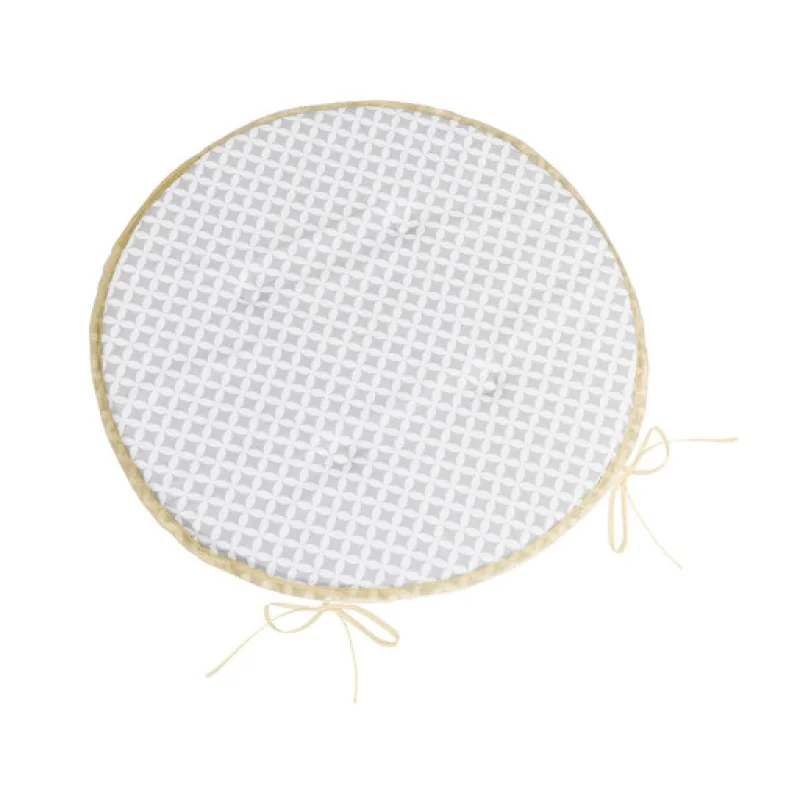 Bellatex Sedák Adéla kulatý hladký - Kosočtverec, průměr 40cm