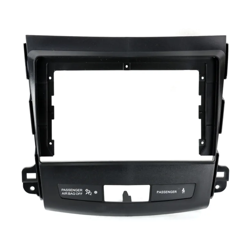 Rámeček s napájecím kabelem pro 9" autorádio pro Mitsubishi Outlander 2, Peugeot 4007, Citroen C-Crosser Varianta: B - S RockFord CHRKXMSBLD92B