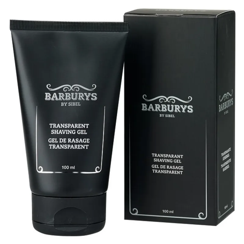 SIBEL BARBURYS Transparent Shaving Gel 100ml - gél na holenie pre precízne oholenie