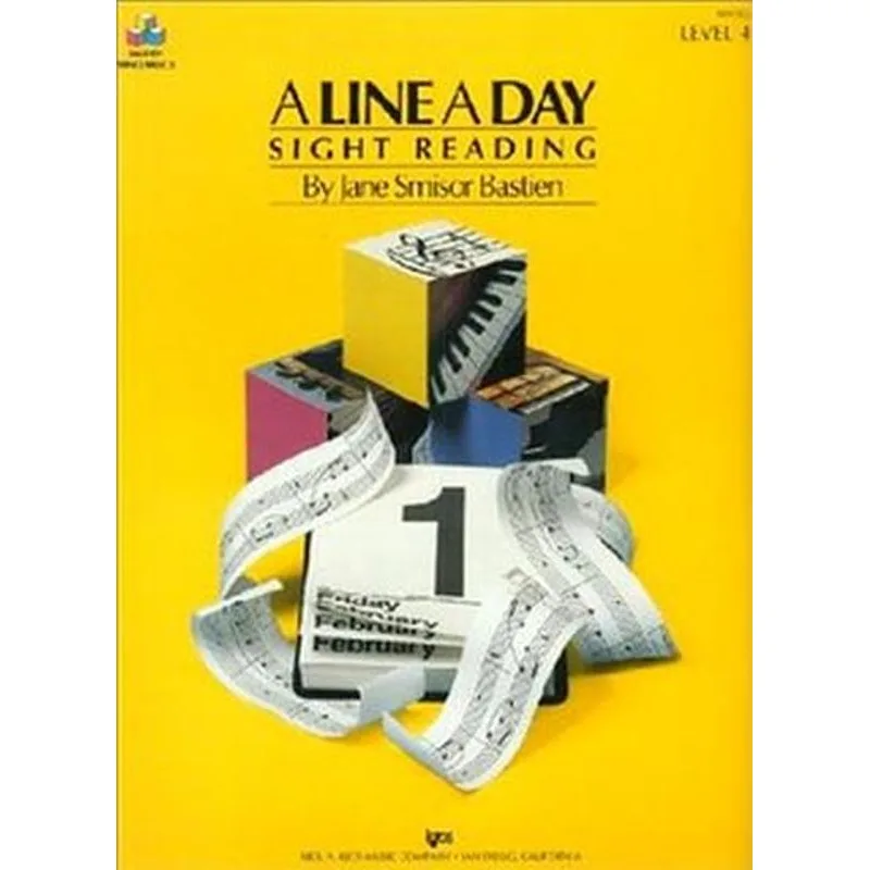 Neil A. Kjos Music Company Line A Day Sight Reading - Level 4