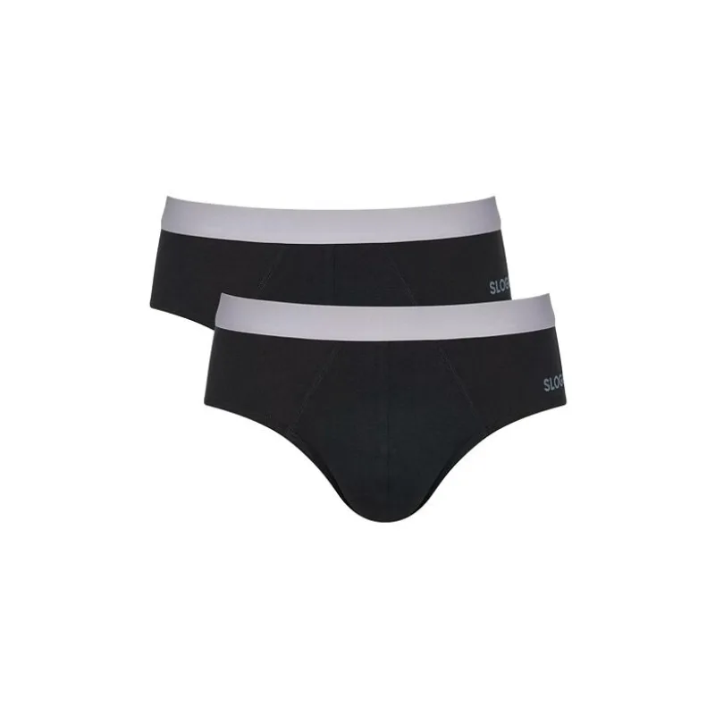 2 pack slipov Sloggi ABC GO čierne XL