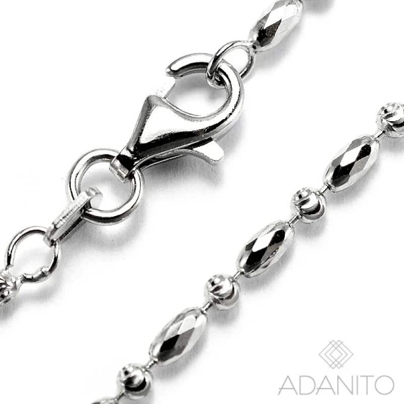 Strieborná retiazka ADANITO SSRK011175, 18 cm