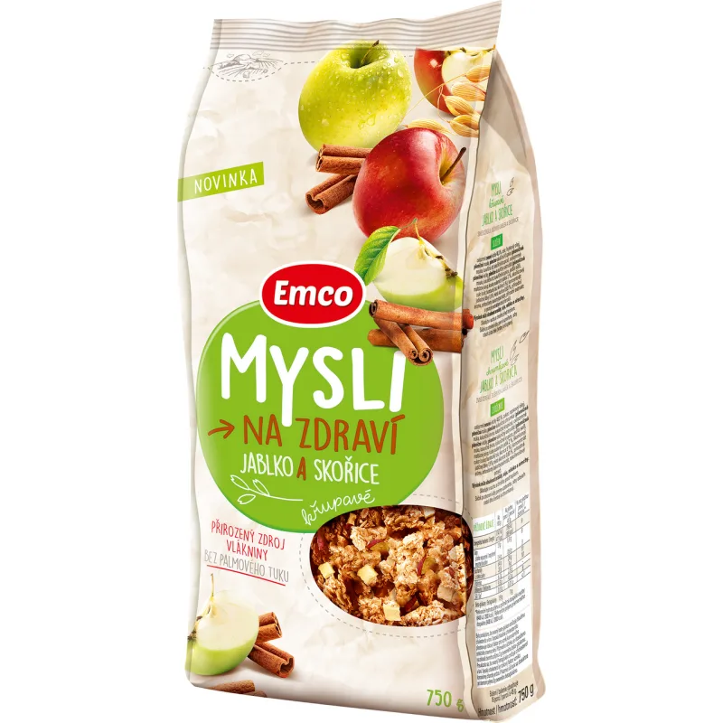 EMCO Mysli jablko a škorica 750 g