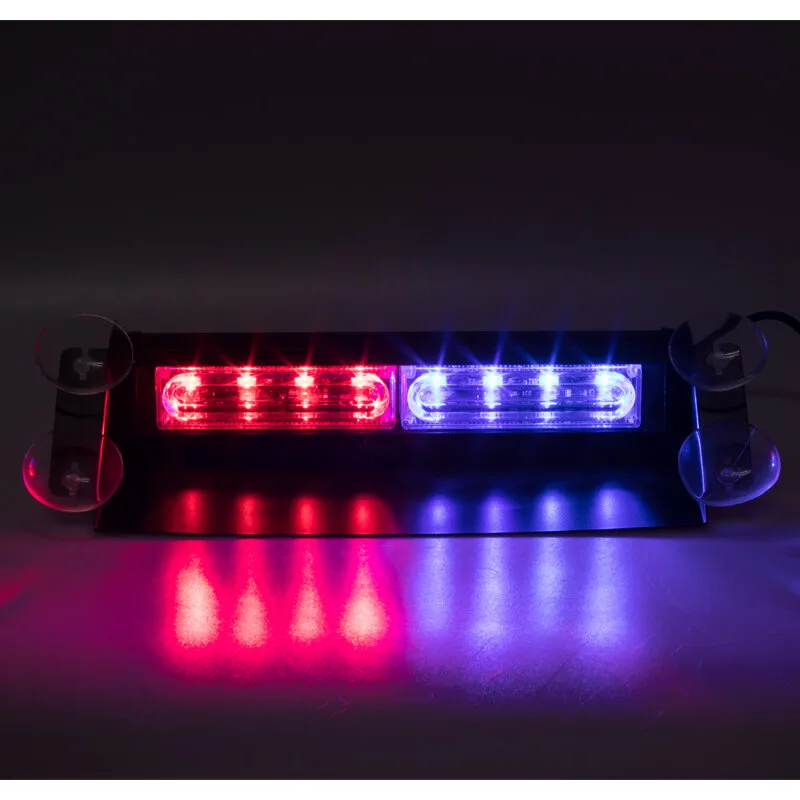 PREDATOR LED vnitřní, 8x LED 3W, 12V, modro-červený kf741blre