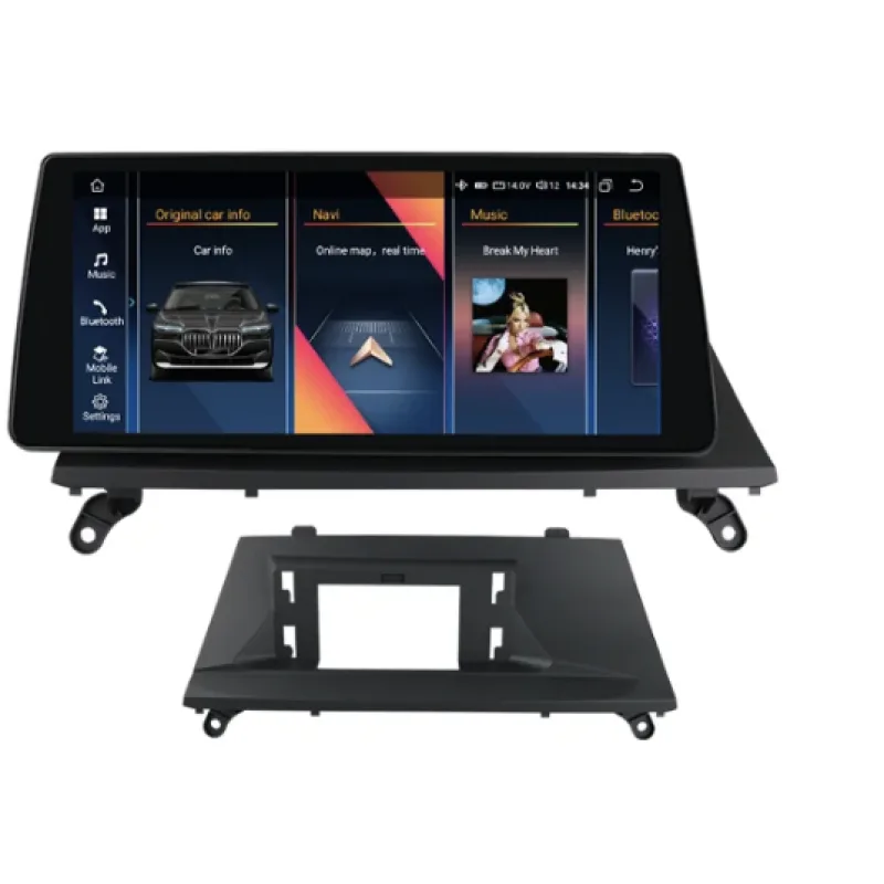 HIZPO 10,25" Android 13 Autorádio BMW X5 E70, X6 E71 Verze systému: CCC, Výkonnostní varianta: 6WBM1025 (6+64GB) CHR639_CCC