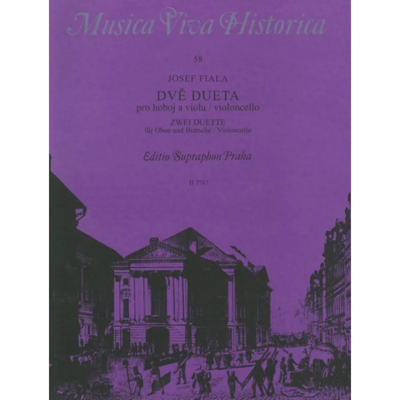 Bärenreiter Dvě dueta (pro hoboj a violu / violoncello)
