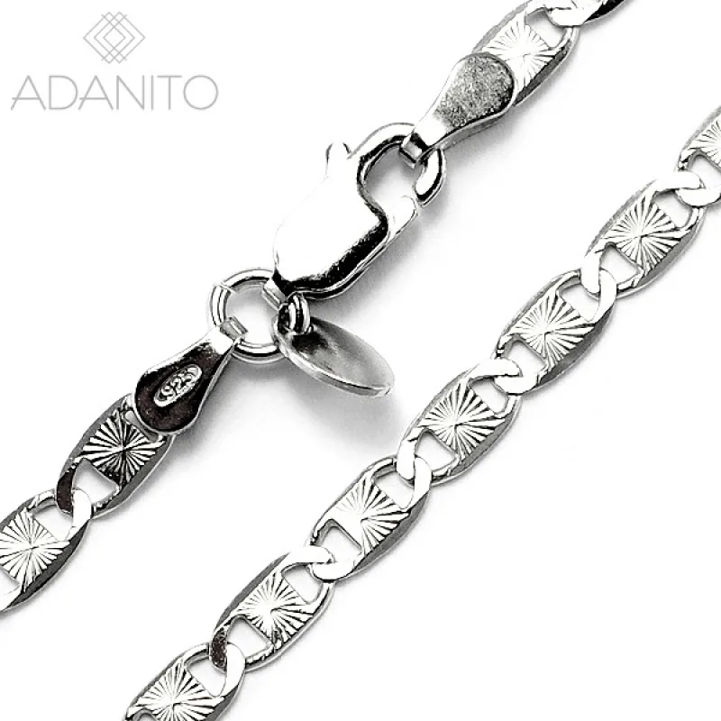 Strieborná retiazka ADANITO RI060VAL5R, 45 cm