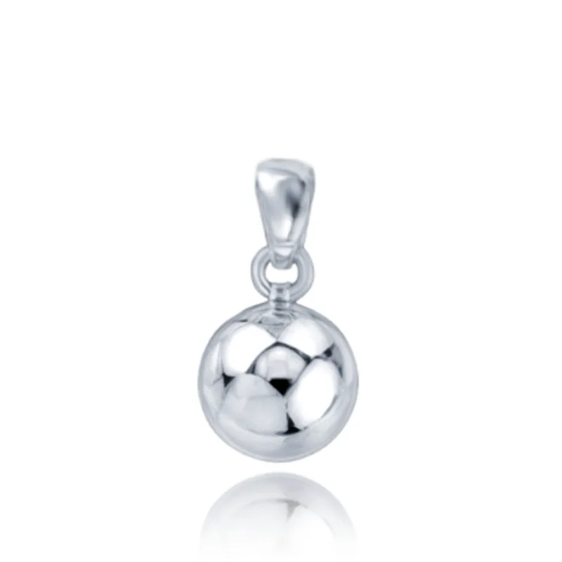 Prívesok z bieleho zlata polguľa Au 585/1000 0,40g MINET JMG0048WSP00