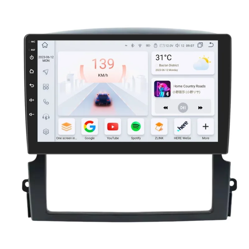 HIZPO KXKISRT91 Autorádio 9“ Android pro Kia Sorento Model: S9008 (8+128GB) CHRKXKISRT91_S9008