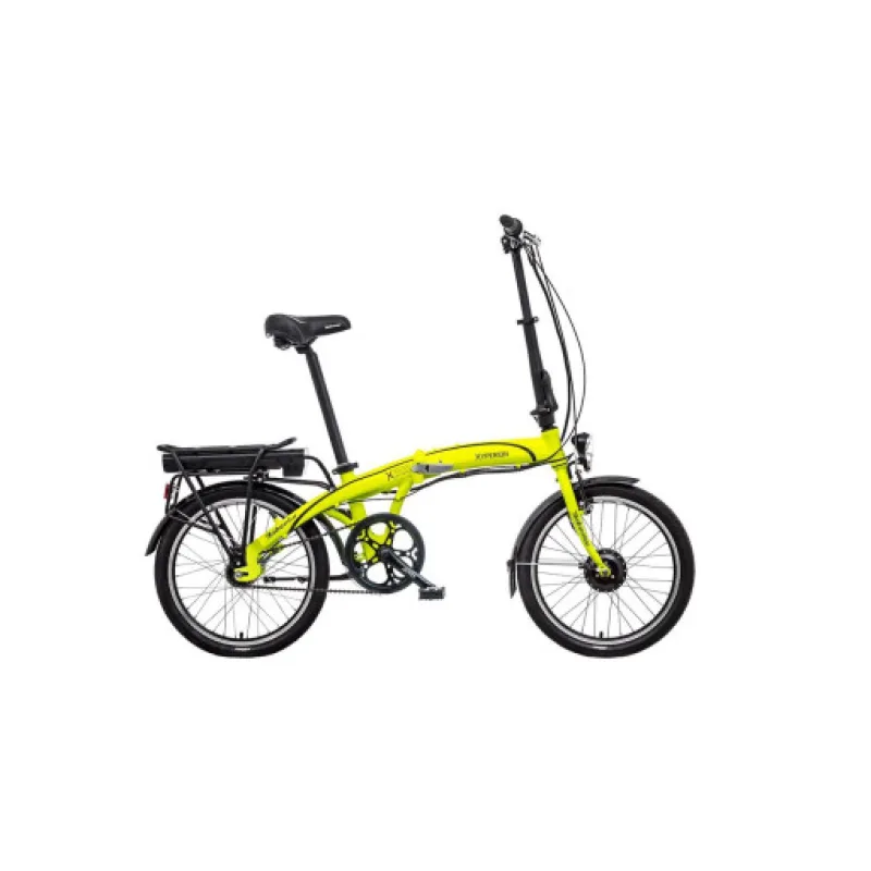 Liberty e-HYPERION Nexus 7spd Skládací elektrokolo 36V, přední motor, citronové, Akumulátor Akumulátor Compact 36V 17,5 Ah