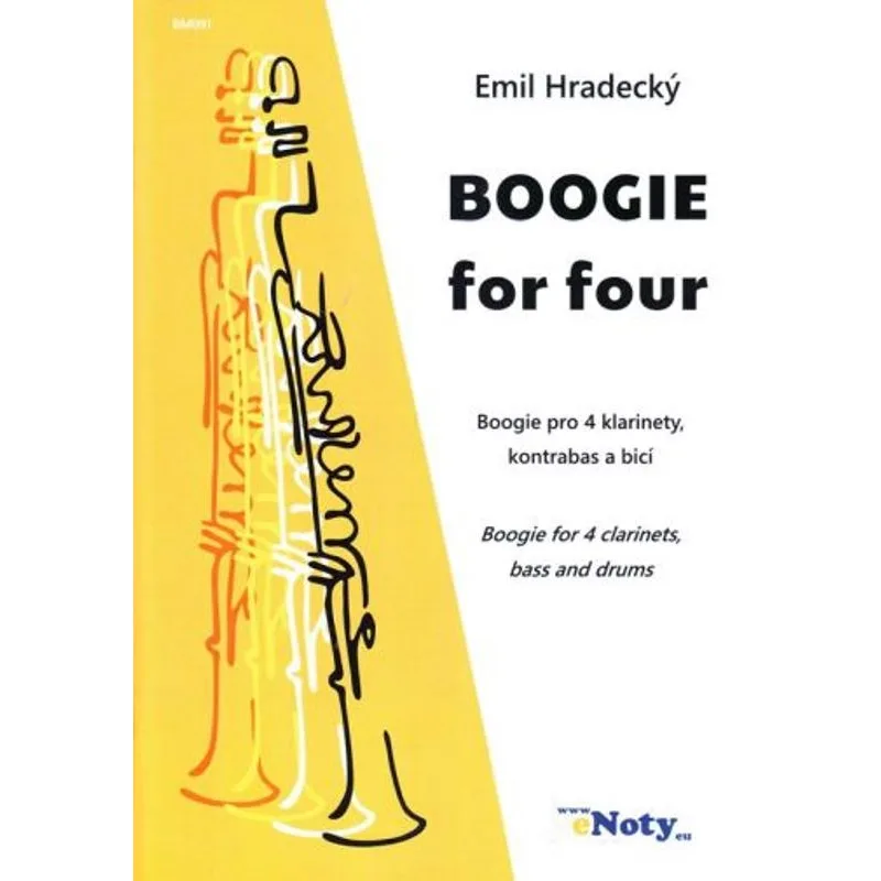 eNoty Boogie for four (boogie pro 4 klarinety)