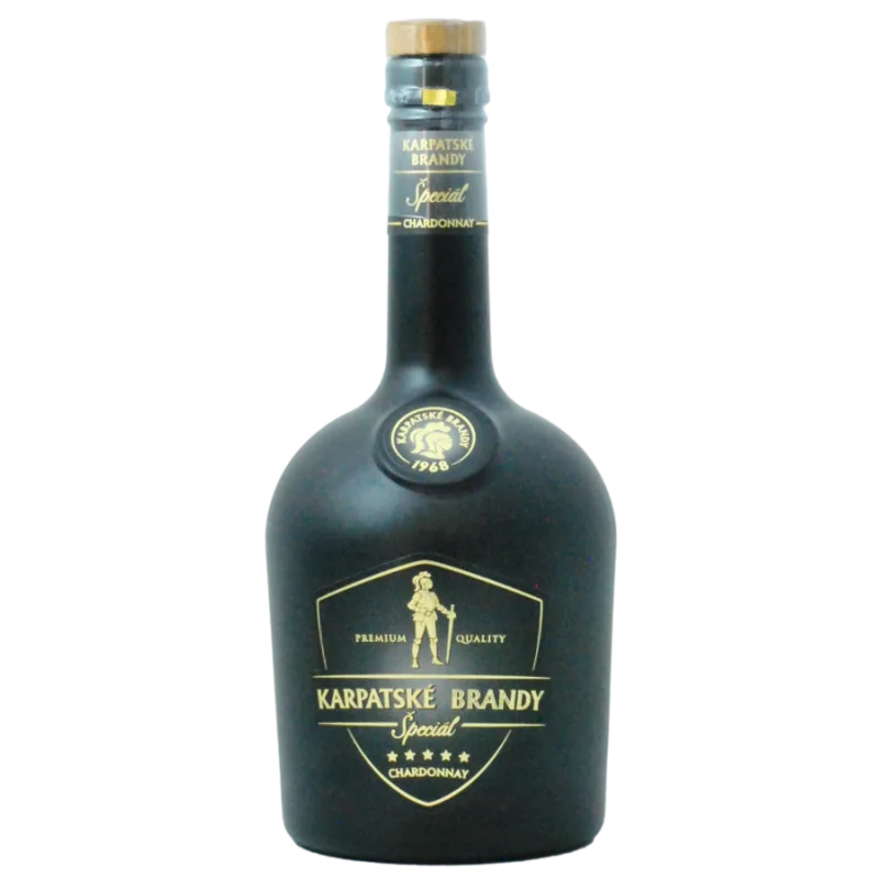 Karpatské Brandy Špeciál Chardonnay V.S.O.P. 42% 0,7 l (čistá fľaša)