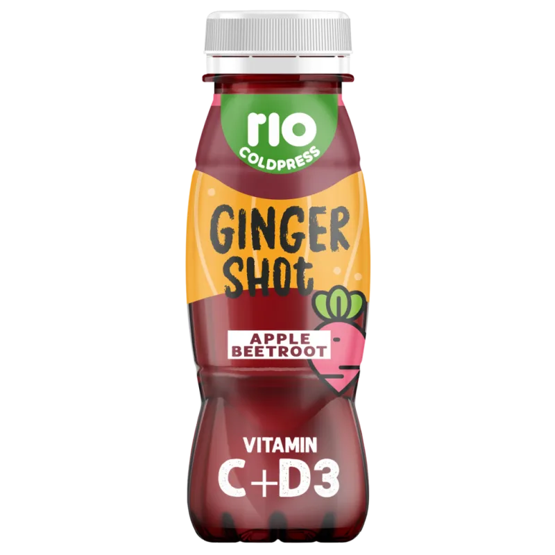 Rio Cold Press Ginger shot jablko-cvikla 180ml
