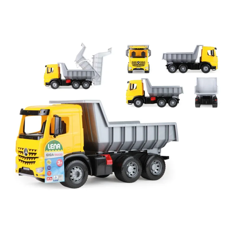 Lena Auto sklápěč Mercedes Giga Trucks plast 65cm
