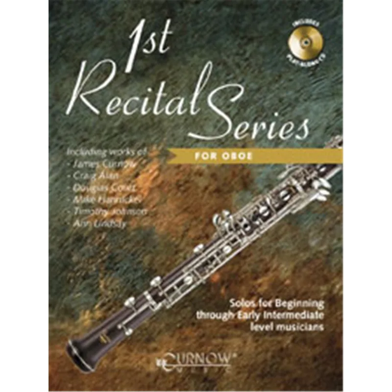 Curnow Music 1st Recital Series for Oboe + CD