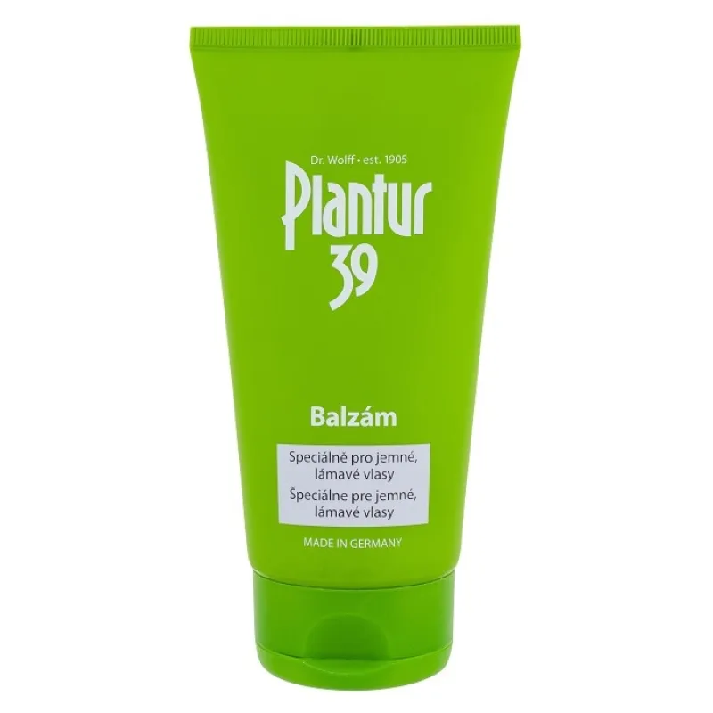 DR. WOLFF PLANTUR 39 Kofeínový balzam proti vypadávaniu vlasov na jemné lámavé vlasy 150ml