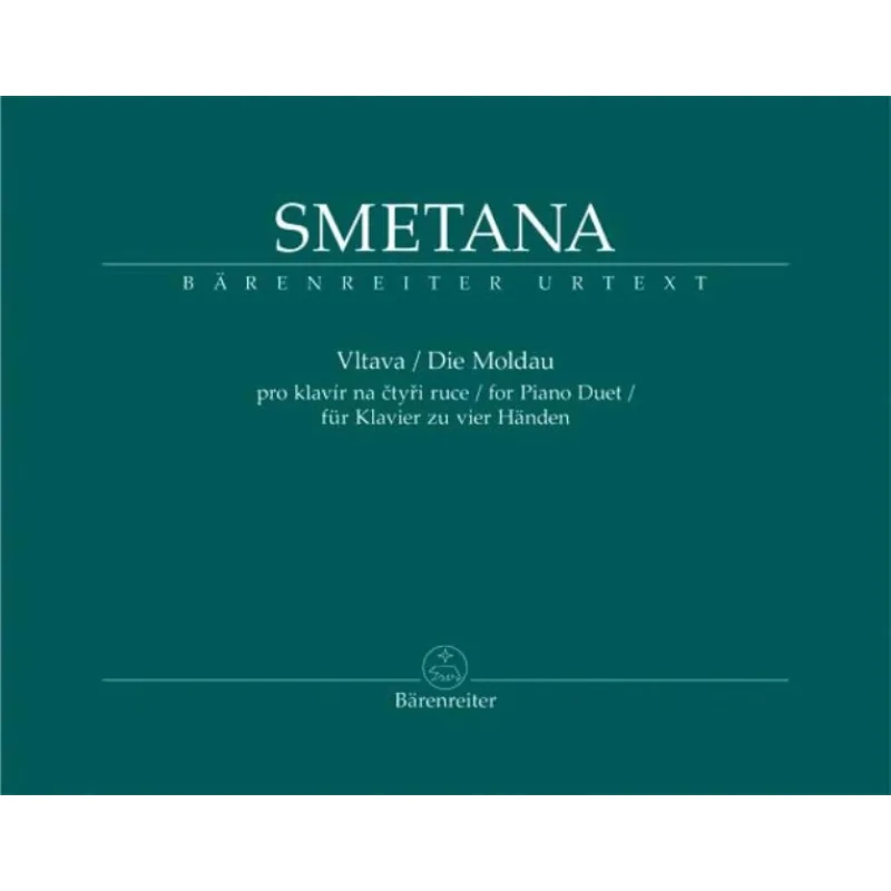 Bärenreiter Vltava pro klavír na 4 ruce