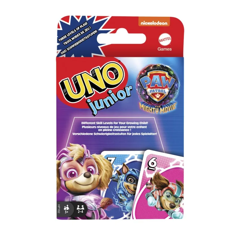 Mattel UNO JUNIOR TLAPKOVÁ PATROLA FILM