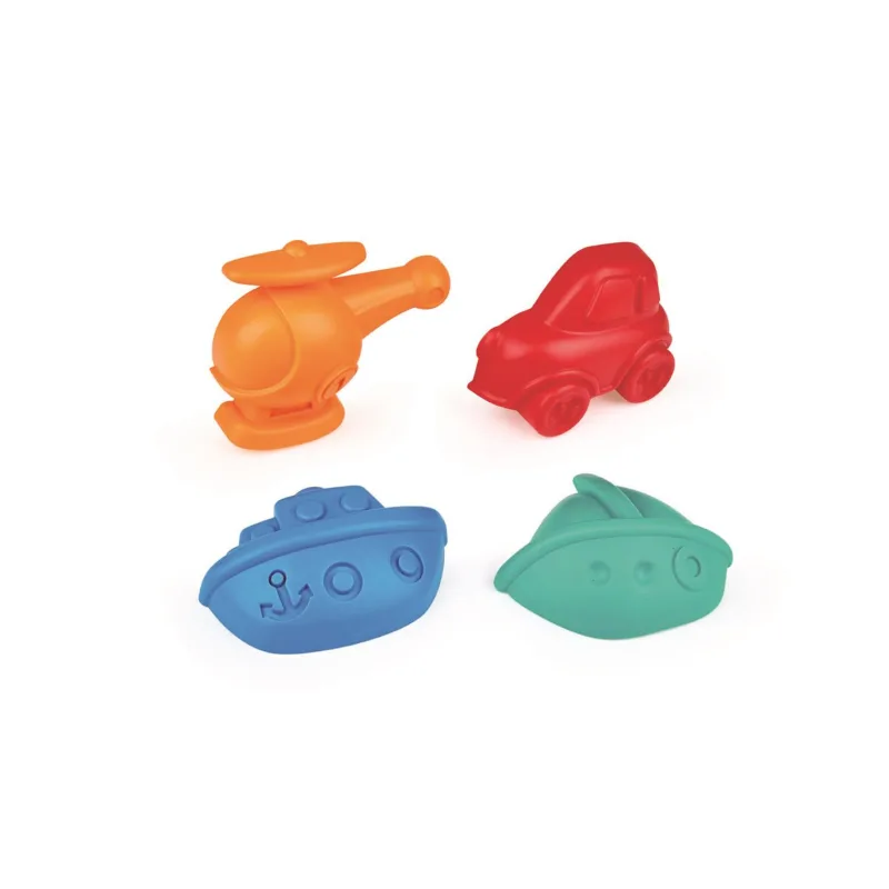 Hape Hračky na piesok - Formičky dopravné prostriedky