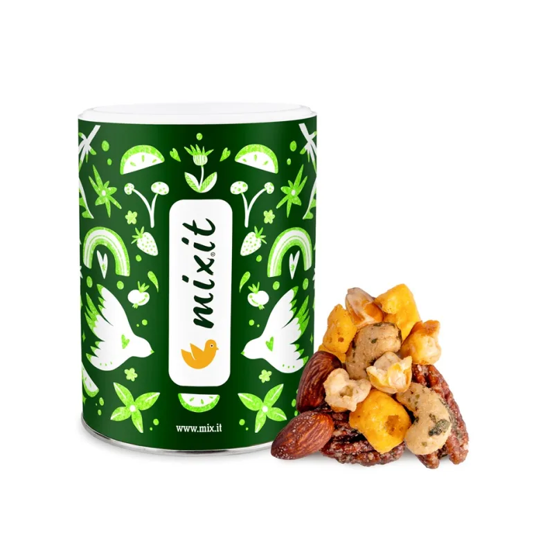 Mixit Crunchy mix - Syr, crunchy corn a oriešky s medvedím cesnakom 300g