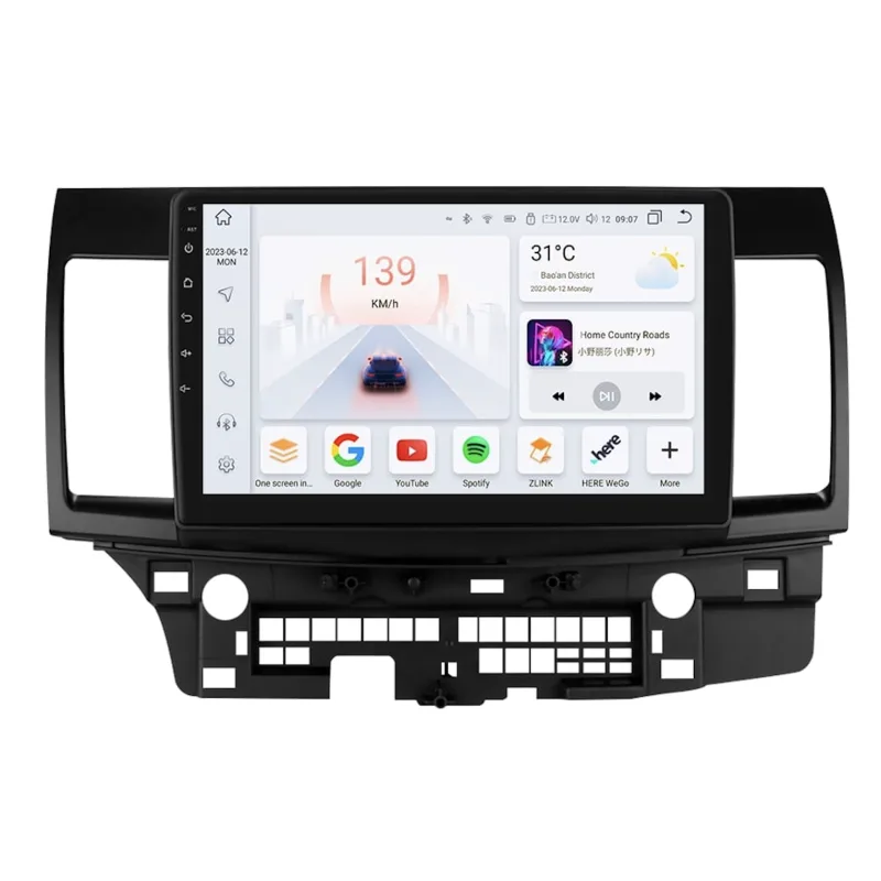 HIZPO KXMTLC101001 Autorádio 10,1“ Android pro Mitsubishi Lancer Varianta: A - Bez RockFord, Model: S101004 (4+32GB) CHR1101_TYP