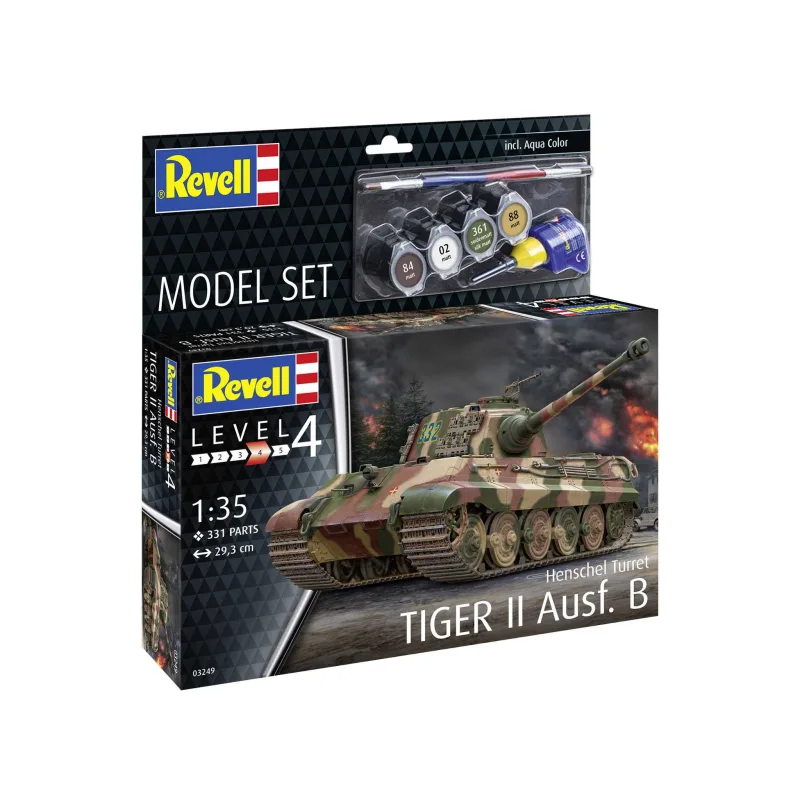 Revell ModelSet tank 63249 - Tiger II Ausf. B (1:35)