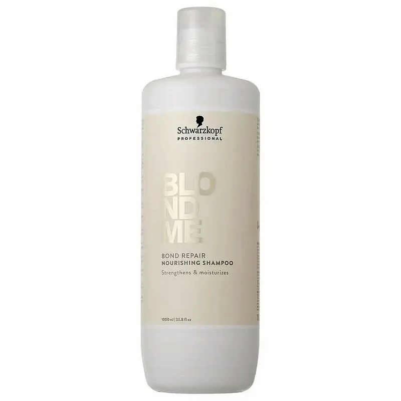 SCHWARZKOPF BlondMe Nourishing Shampoo 1000ml - vyživujúci šampón pre blond vlasy