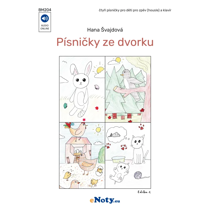 eNoty Písničky ze dvorku