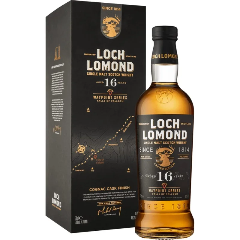 Loch Lomond 16y Waypoint Series Falls of Falloch 46,2% 0,7 l (kartón)