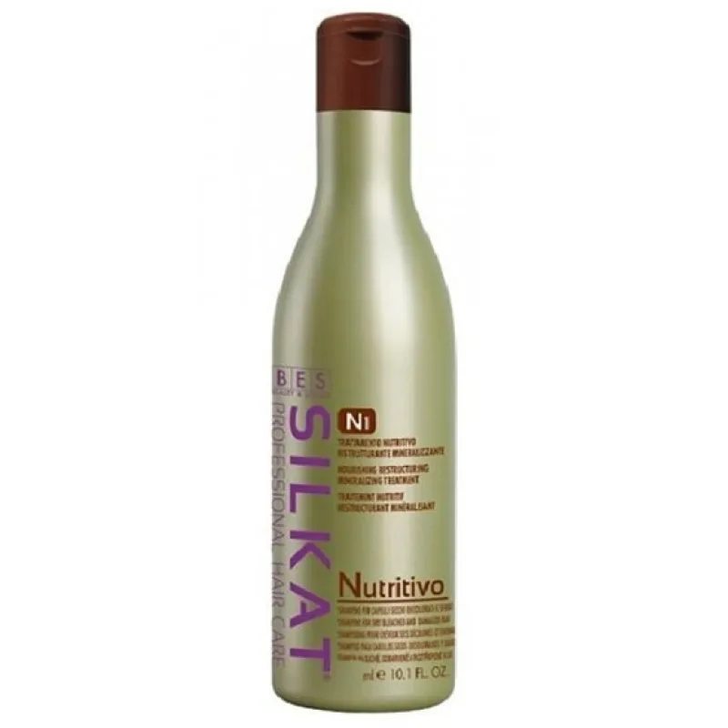 BES Silkat Nutritivo Shampoo N1 - šampón na veľmi poškodené vlasy 1000ml