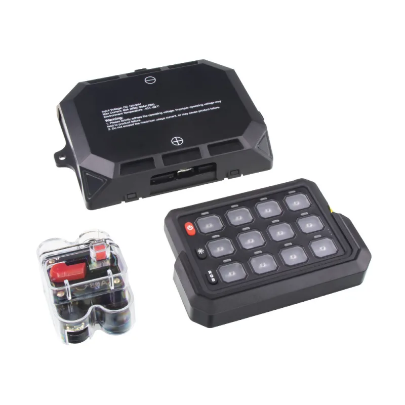 Dálkově ovládaný spínač 12/24V, 12-kanálový, 80A sbWL14