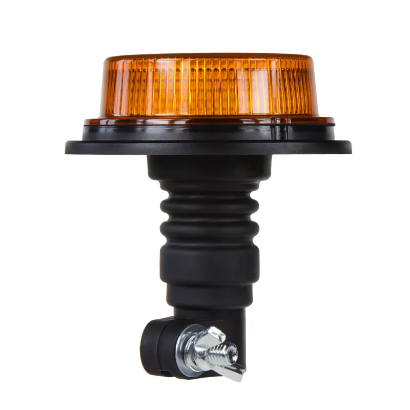 LED maják, 12-24V, 18x1W oranžový, na držák, ECE R10 wl80hr