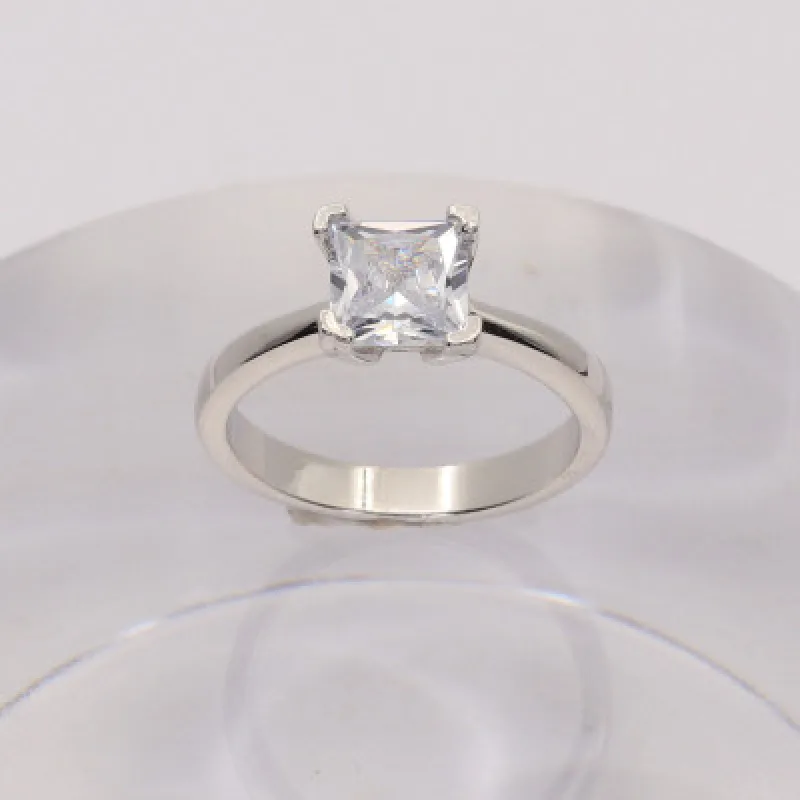 Strieborný prsteň s kameňom KA R3139, 52