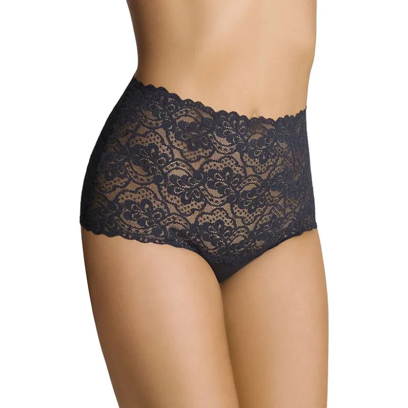 Vysoké nohavičky Enrica čierne M