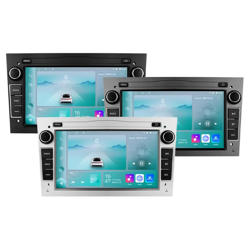 HIZPO OPEL7001 Autorádio 7“ Android pro vozidla Opel Barva rámečku: Šedá, Model: P2OPEL7001CP (2+32GB) CHRP2OPEL7001GCP