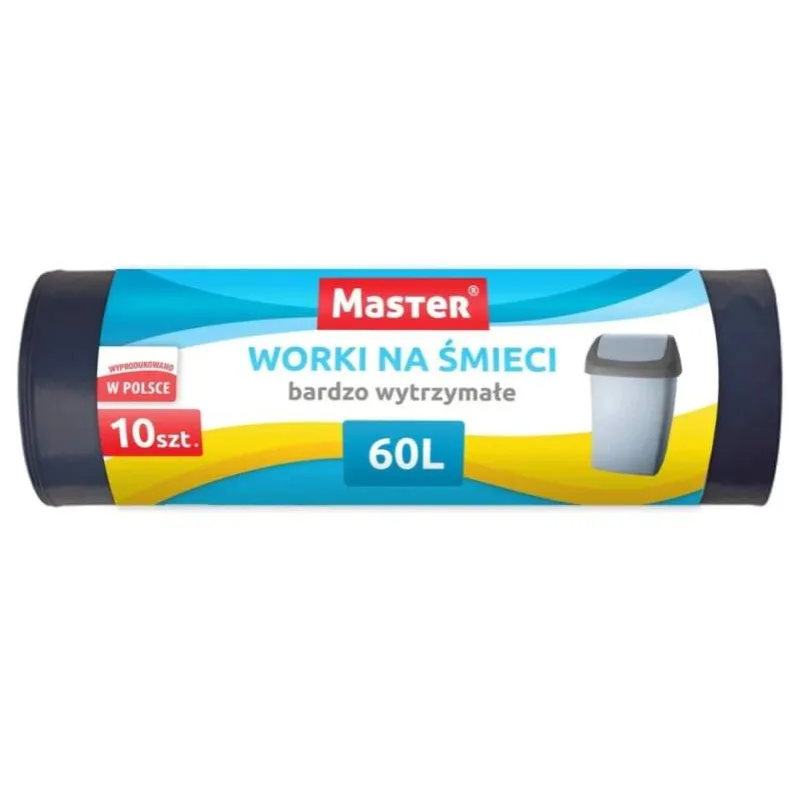 Vrecká do odpadkového koša Master 60L - 10ks